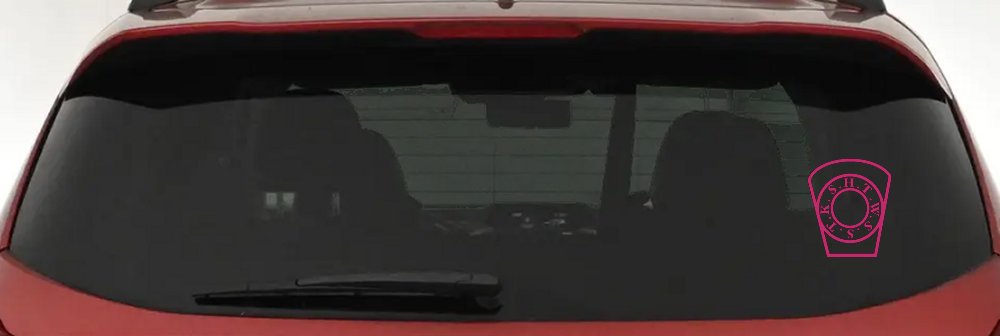 Royal Arch Mason HTWSSTKS keystone Car or Truck Window Decal Sticker