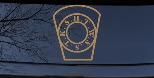 Royal Arch Mason HTWSSTKS keystone Car or Truck Window Decal Sticker