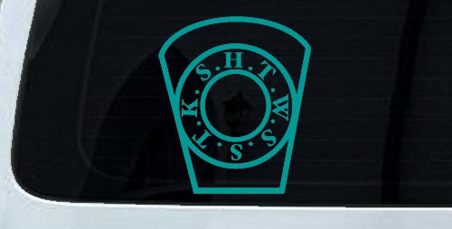 Royal Arch Mason HTWSSTKS keystone Car or Truck Window Decal Sticker