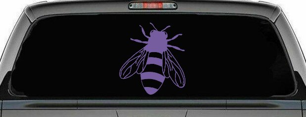 Honey Bee Car or Truck Window Decal Sticker