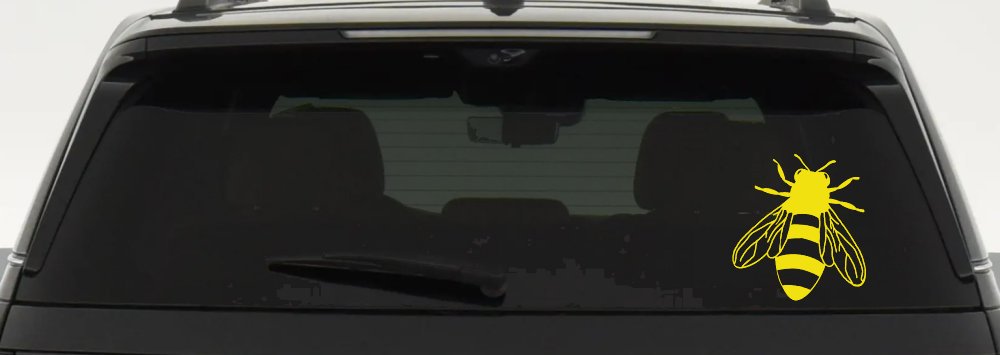 Honey Bee Car or Truck Window Decal Sticker
