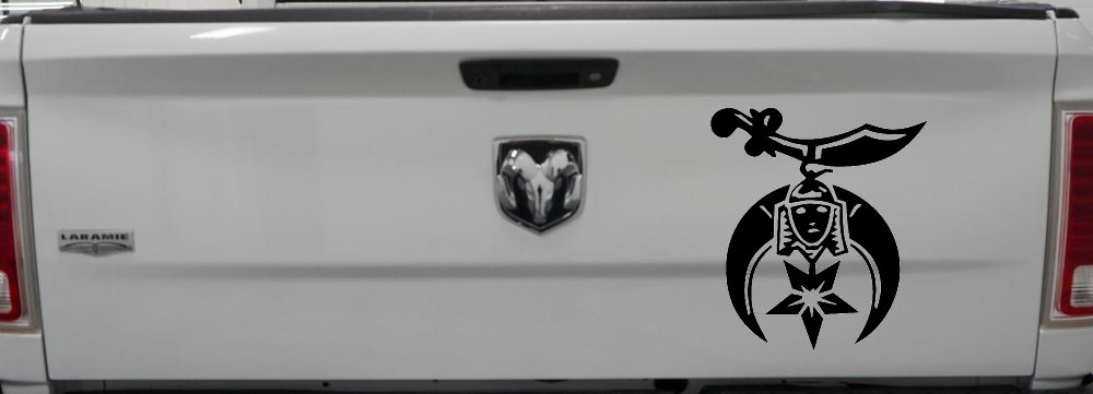 Shriner Logo Car or Truck Window Decal Sticker