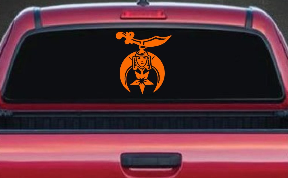 Shriner Logo Car or Truck Window Decal Sticker