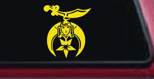 Shriner Logo Car or Truck Window Decal Sticker