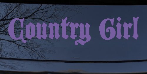 Country Girl Car or Truck Window Decal Sticker