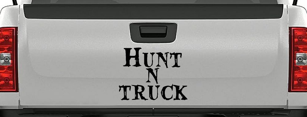 Hunt N Truck Hunting Car or Truck Window Decal Sticker