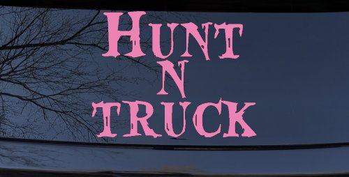 Hunt N Truck Hunting Car or Truck Window Decal Sticker