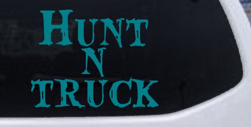 Hunt N Truck Hunting Car or Truck Window Decal Sticker