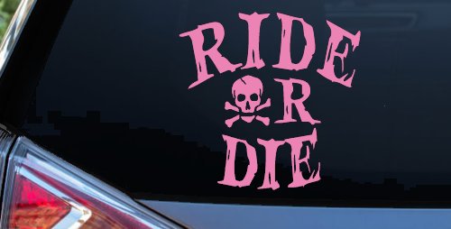 Ride Or Die Biker Car or Truck Window Decal Sticker