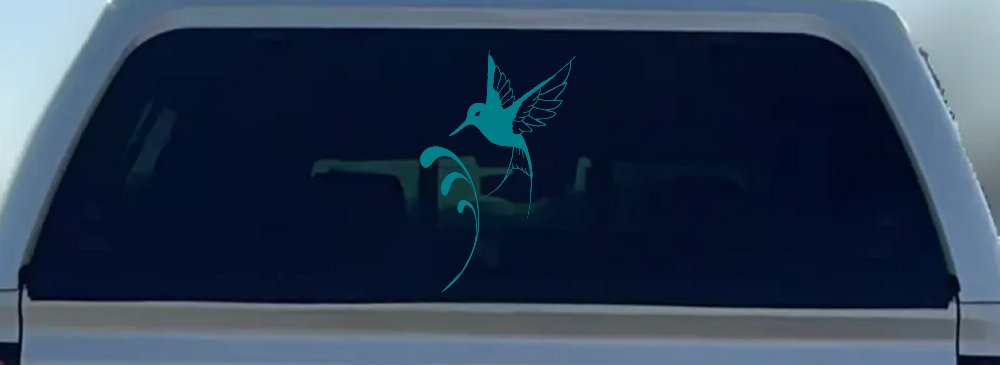 Hummingbird Car or Truck Window Decal Sticker