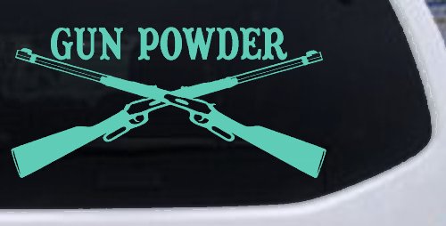 Gun Powder Hunting Car or Truck Window Decal Sticker