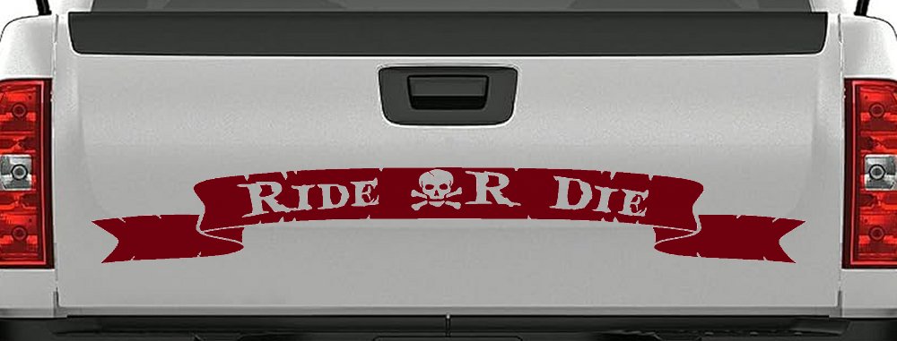 Ride Or Die Banner Car or Truck Window Decal Sticker