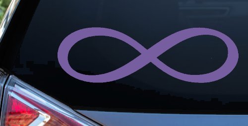 Infinity Symbol Car or Truck Window Decal Sticker