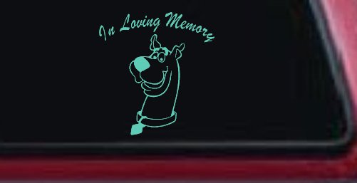 In Loving Memory Of Our Angel With Scooby Doo Car or Truck Window Decal Sticker
