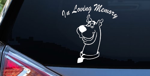 In Loving Memory Of Our Angel With Scooby Doo Car or Truck Window Decal Sticker