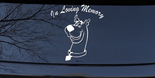 In Loving Memory Of Our Angel With Scooby Doo Car or Truck Window Decal Sticker