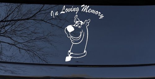 In Loving Memory Of Our Angel With Scooby Doo Car or Truck Window Decal Sticker