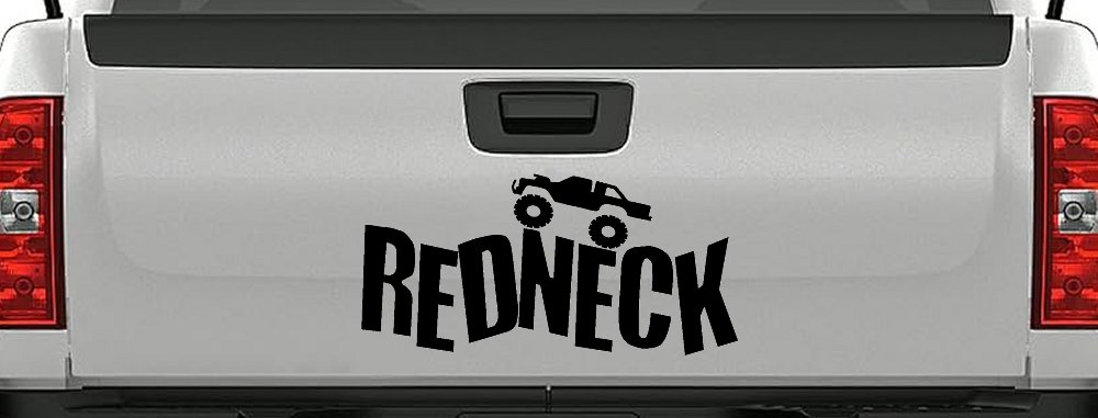 Redneck Truck Country Car or Truck Window Decal Sticker