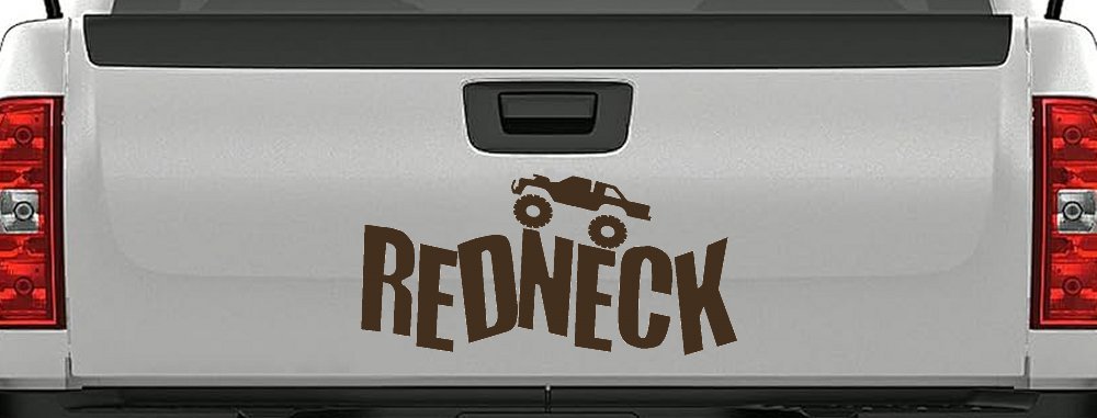 Redneck Truck Country Car or Truck Window Decal Sticker
