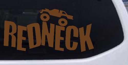 Redneck Truck Country Car or Truck Window Decal Sticker