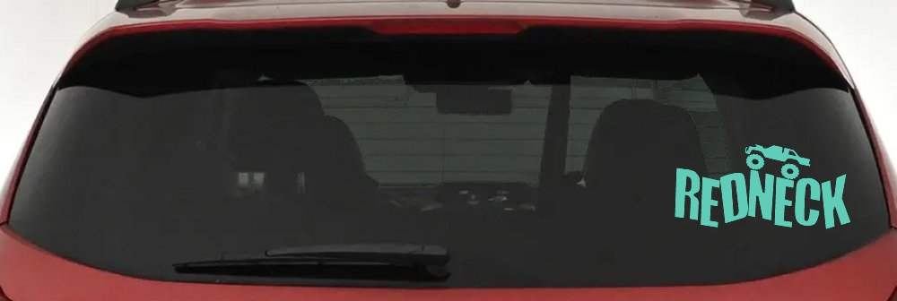 Redneck Truck Country Car or Truck Window Decal Sticker