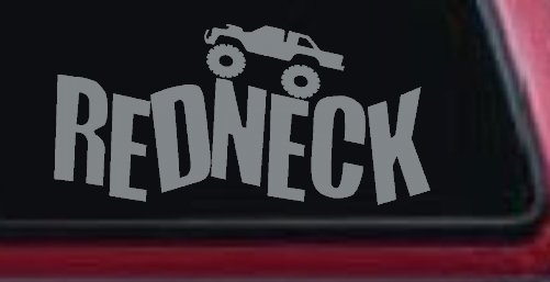 Redneck Truck Country Car or Truck Window Decal Sticker