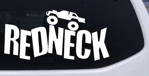 Redneck Truck Country Car or Truck Window Decal Sticker