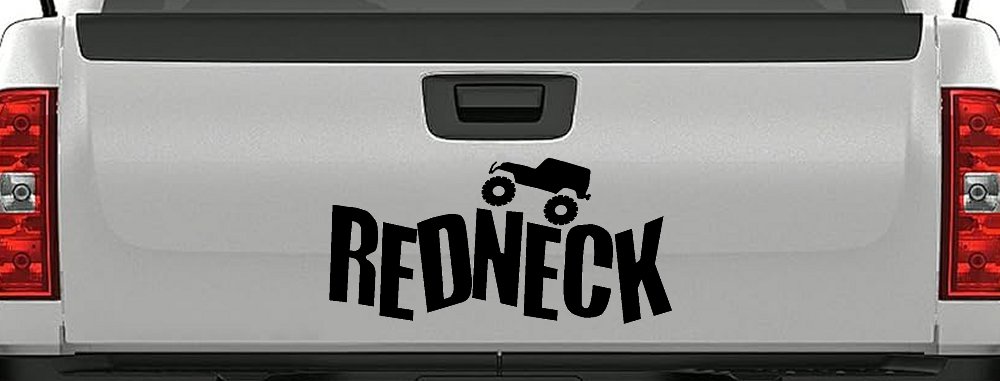 Redneck Jeep Country Car or Truck Window Decal Sticker