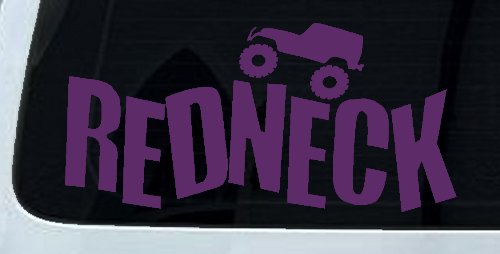 Redneck Jeep Country Car or Truck Window Decal Sticker