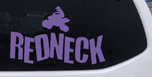 Redneck 4 Wheeler Country Car or Truck Window Decal Sticker