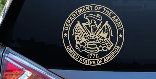 Department Of The Army Seal  Military Car or Truck Window Decal Sticker