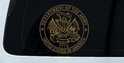 Department Of The Army Seal  Military Car or Truck Window Decal Sticker