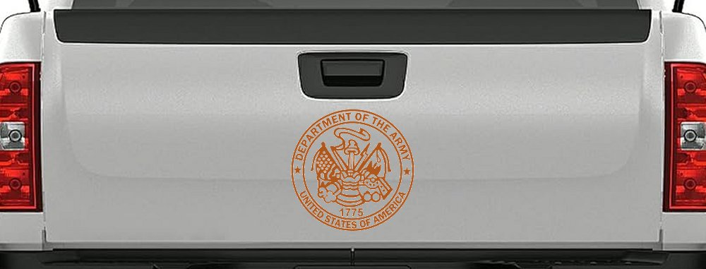 Department Of The Army Seal  Military Car or Truck Window Decal Sticker