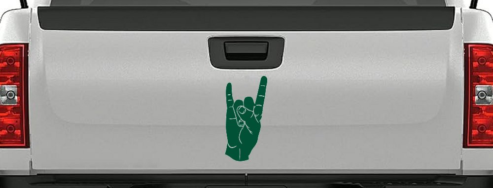 Rock N Roll Hand Gesture Music Car or Truck Window Decal Sticker