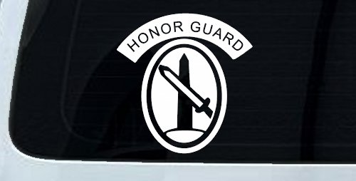 US Army Honor Guard  Military Car or Truck Window Decal Sticker