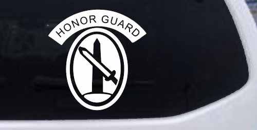 US Army Honor Guard  Military Car or Truck Window Decal Sticker