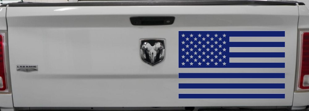 American US Flag Military Car or Truck Window Decal Sticker