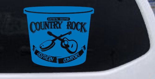Country Rock Southern Comfort Tub Car or Truck Window Decal Sticker
