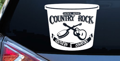 Country Rock Southern Comfort Tub Car or Truck Window Decal Sticker