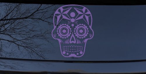 Tattoo Sugar Skull Nautical Star Skulls Car or Truck Window Decal Sticker