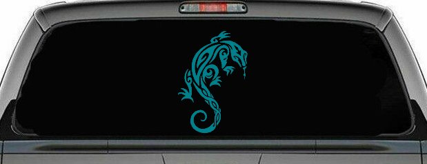 Tribal Iguana Car or Truck Window Decal Sticker
