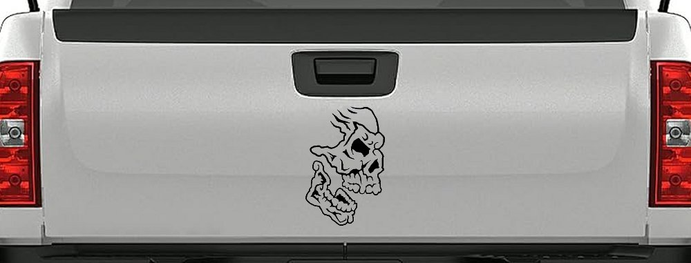 Skull Side View Skulls Car or Truck Window Decal Sticker