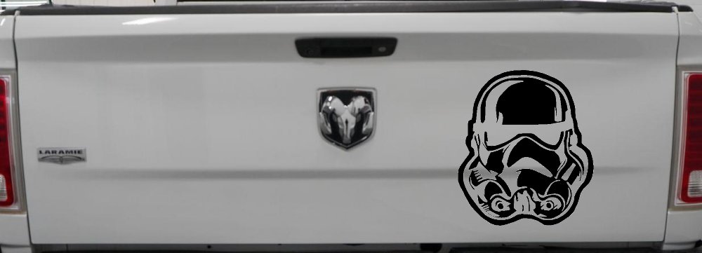 Stormtrooper Sci Fi Car or Truck Window Decal Sticker