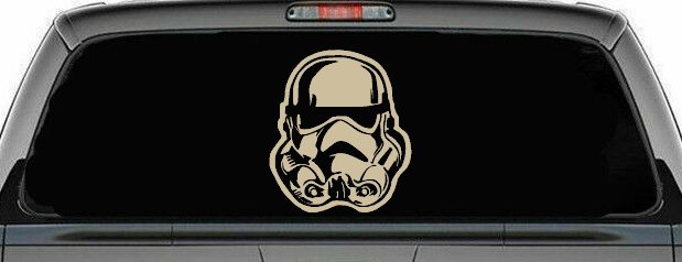Stormtrooper Sci Fi Car or Truck Window Decal Sticker