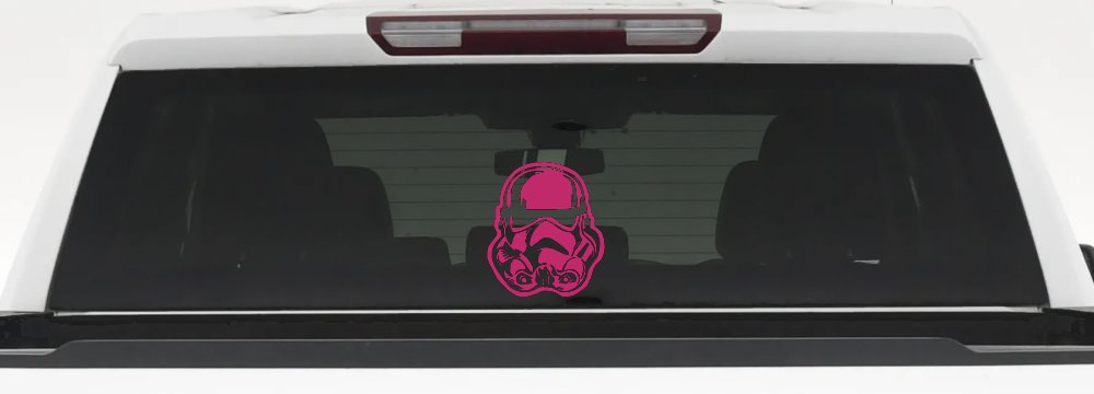 Stormtrooper Sci Fi Car or Truck Window Decal Sticker