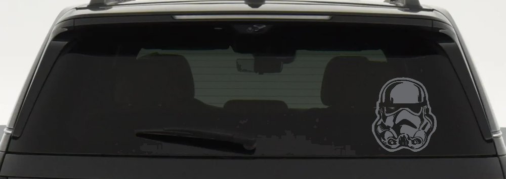 Stormtrooper Sci Fi Car or Truck Window Decal Sticker