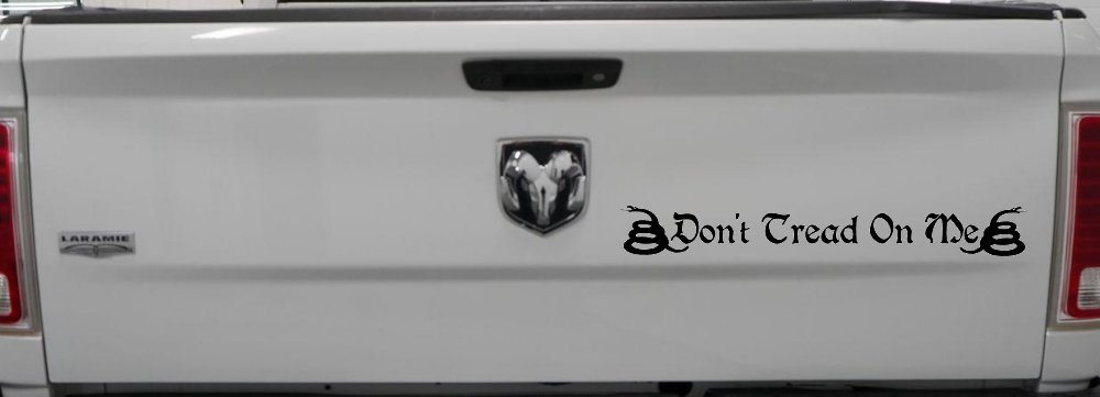 Gadsden Don't Tread On Me Freedom Military Car or Truck Window Decal Sticker