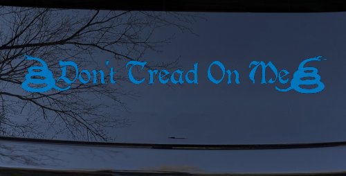 Gadsden Don't Tread On Me Freedom Military Car or Truck Window Decal Sticker