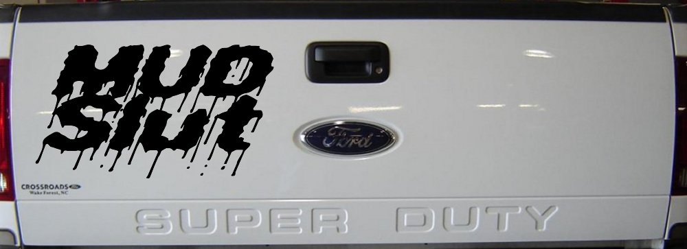 Mud Slut Off Road Car or Truck Window Decal Sticker