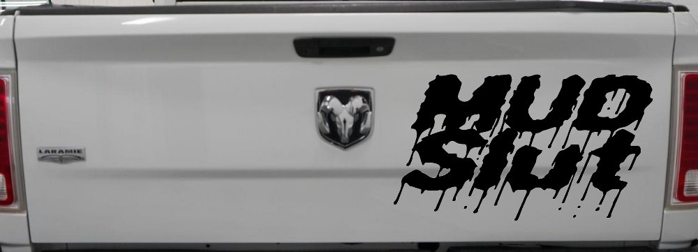 Mud Slut Off Road Car or Truck Window Decal Sticker
